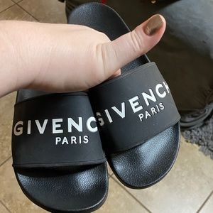 Givenchy black slides